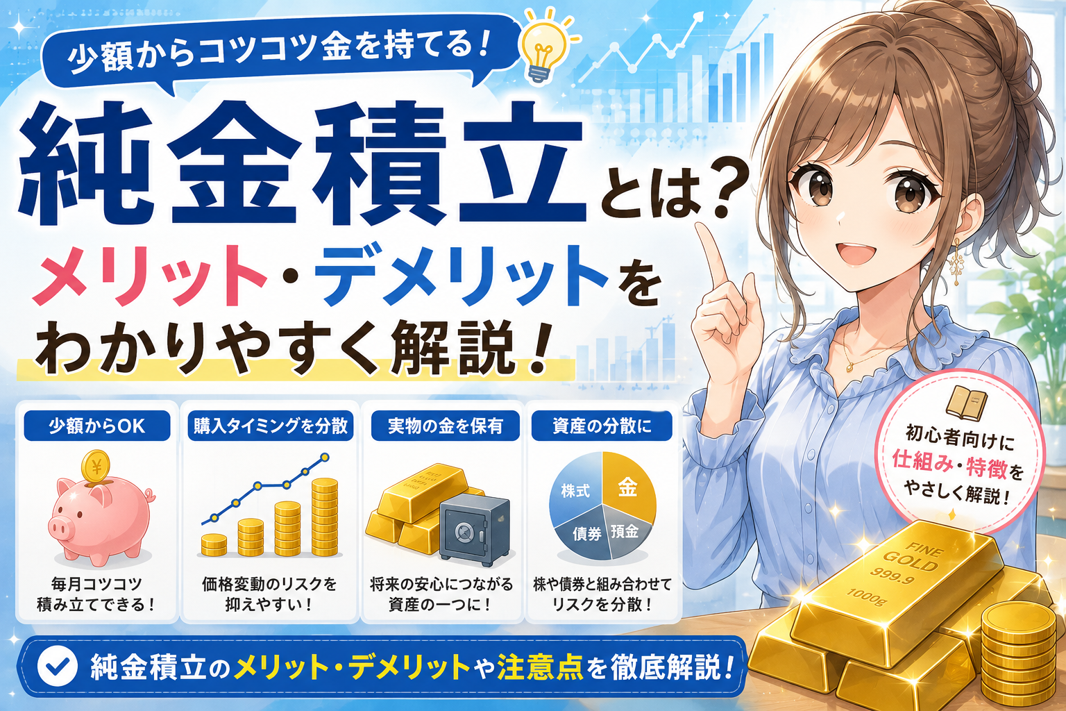 純金積立とは何かを初心者向けに解説