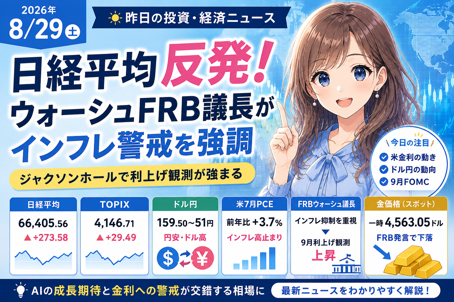8月29日昨日の投資・経済ニュース